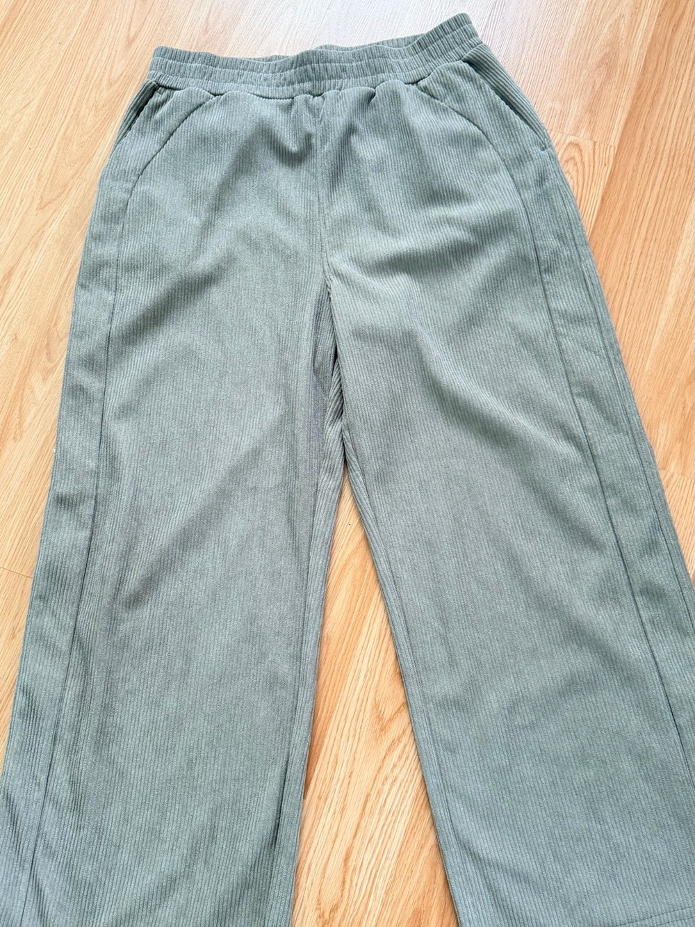 HALARA Wide Leg Baggy Corduroy Ribbed Large Tall